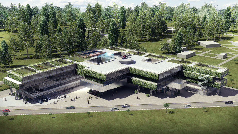 Edificio de usos mixtos, km 44, Pilar, SSA Schulz + Schulz Arquitectos, 1