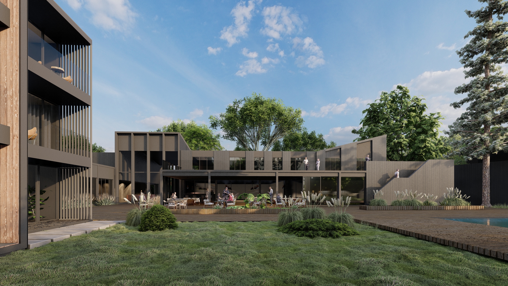 Hotel Hotel Tessalia, Club de polo en General Rodriguez, SSA Schulz + Schulz Arquitectos, 4