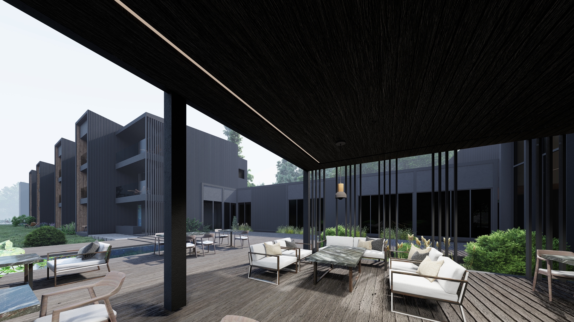 Hotel Hotel Tessalia, Club de polo en General Rodriguez, SSA Schulz + Schulz Arquitectos, 6