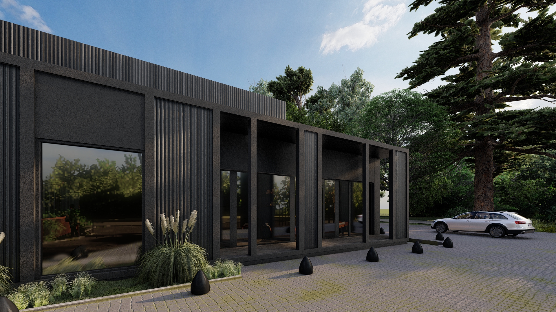 Hotel Hotel Tessalia, Club de polo en General Rodriguez, SSA Schulz + Schulz Arquitectos, 3